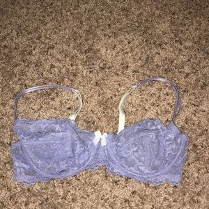 Purple balconet bra